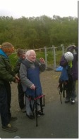 Rev Margery Stanlake on her zipwire challenge for Project 49